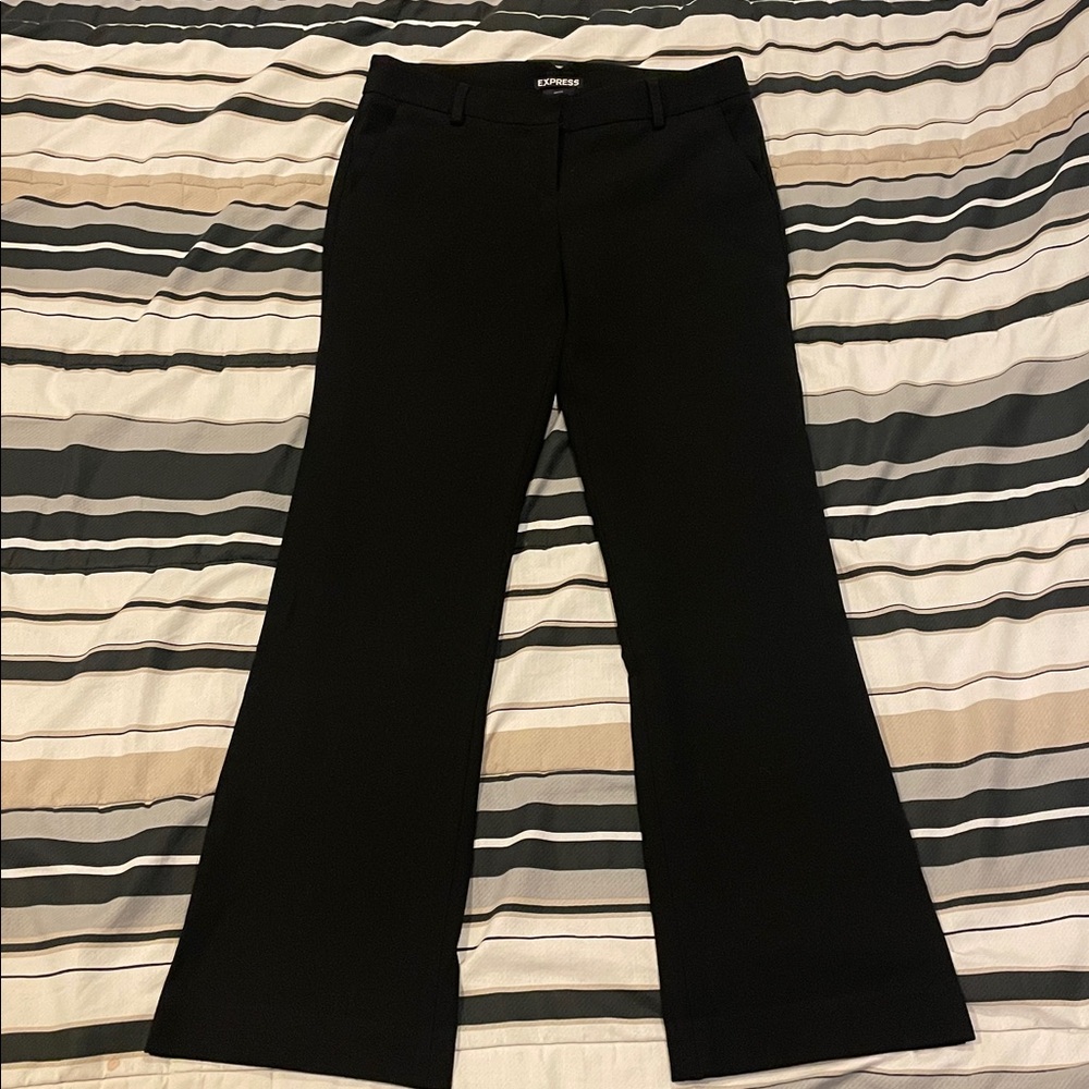 Express Editor Dress Pants in Black (Altered)